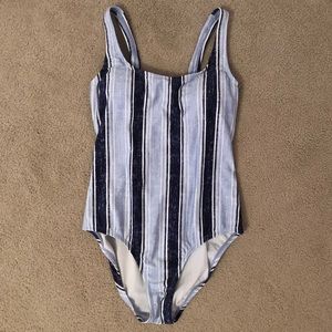 Target low back one piece swimsuit